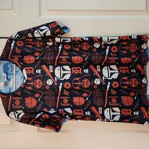 Detroit Tigers Star Wars reversible tshirt